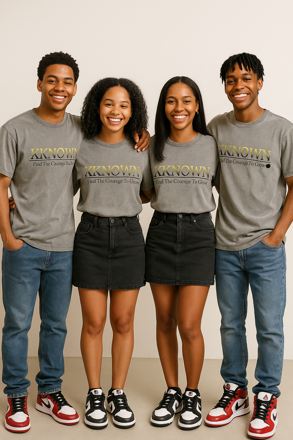 XKNOWN Grey Acid Wash Oversize T-Shirt - 250 GSM