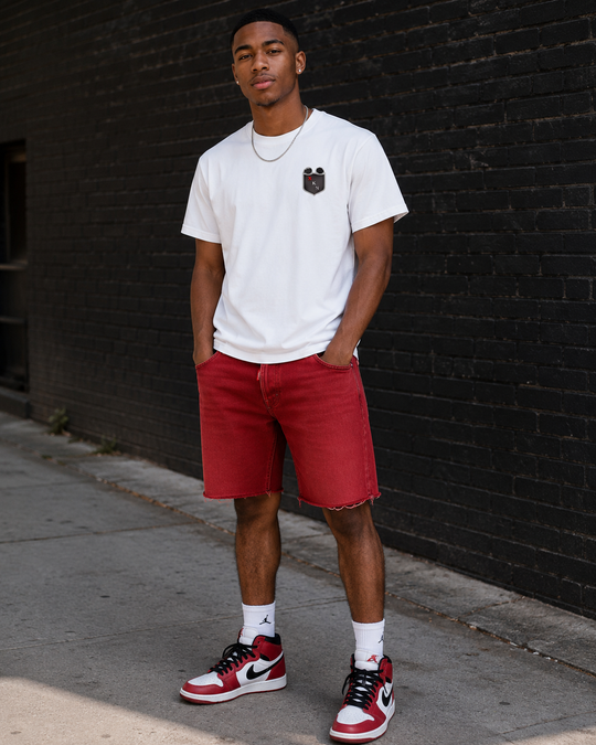 XKNOWN Premium White SUPIMA® Tee | XKN Patch Edition