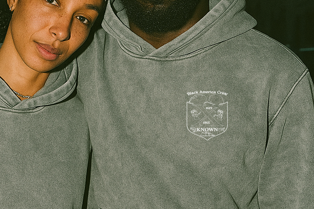 B.A.C Outlined Grey Snow Washed Hoodie