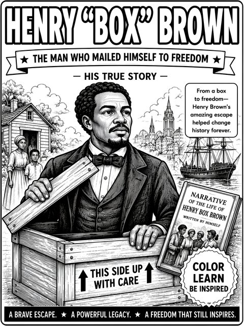 Henry Box Brown book cover