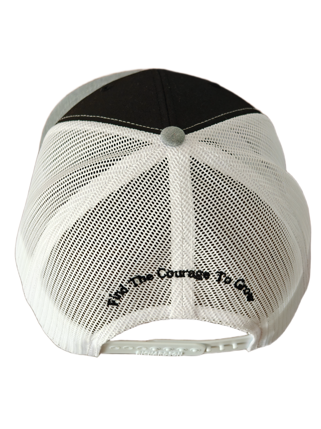 B.A.C Fashion Woven Patch Hats | Black/Heather Grey/White