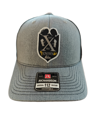 B.A.C Fashion Woven Patch Hats | Heather Grey/Black