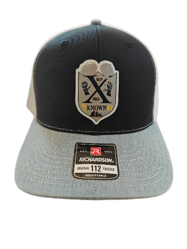 B.A.C Fashion Woven Patch Hats | Black/Heather Grey/White
