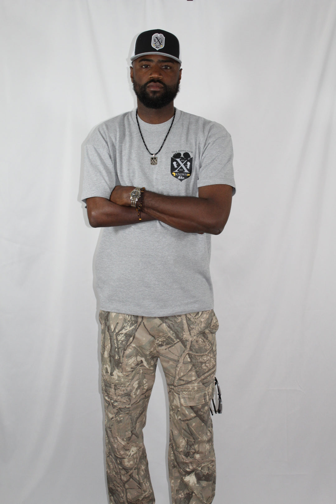 B.A.C Fashion Unisex T-shirt | Grey