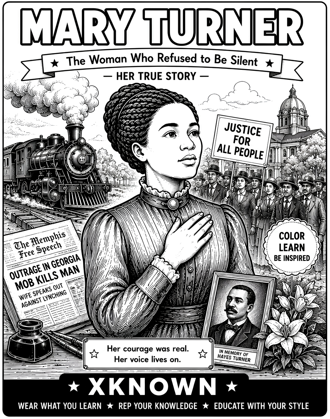 Mary Turner | XKNOWN Color + Learn™ Activity Book