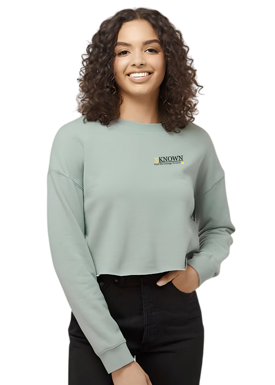 (Gold X)XKNOWN Crop Crew Pullover