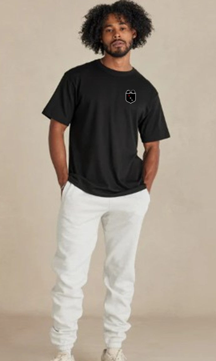 XKNOWN Premium Black SUPIMA® Tee | XKN Patch Edition