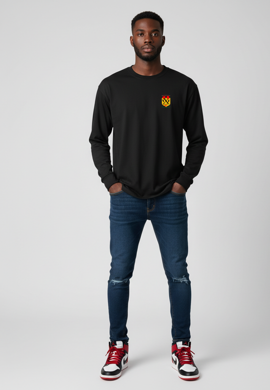 B.A.C Fashion Unisex Long Sleeve T-shirt | Black Juneteenth Edition