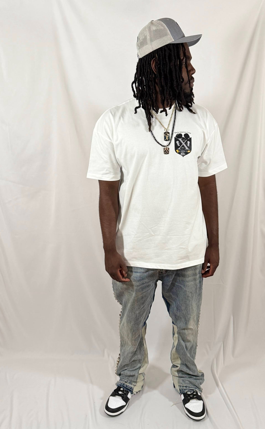 B.A.C Fashion Unisex T-shirt | White