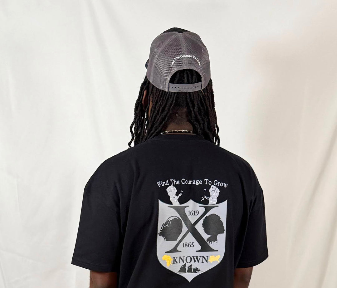 B.A.C Fashion Woven Patch Hats | Black/Charcoal