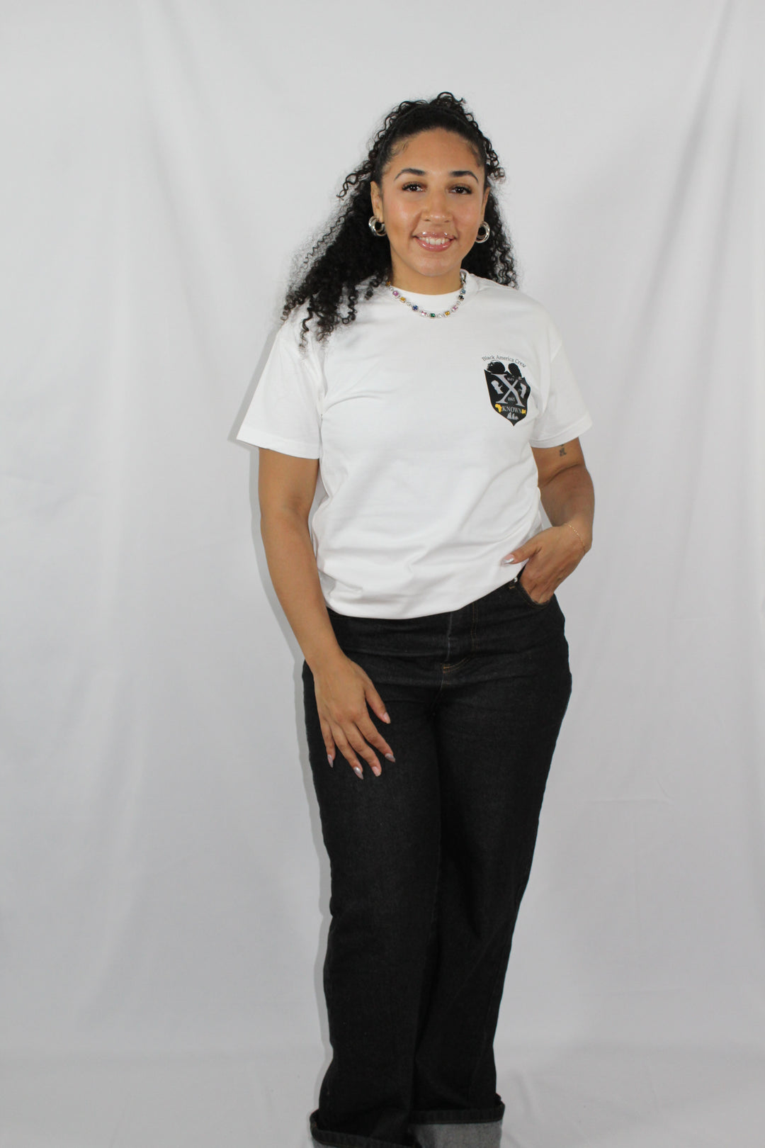 B.A.C Fashion Unisex T-shirt | White