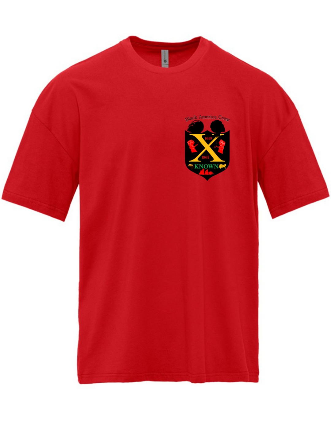 B.A.C Fashion Unisex T-shirt | Red Juneteenth Edition